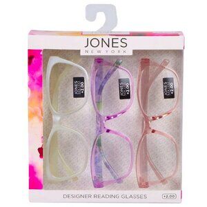 Jones New York Designer Reading Glasses 2.00